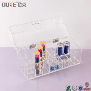 ขายที่ดีที่สุดอะคริลิล้างกล่อง Makeup Brush Holder