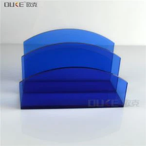 A5 ใส Acrylic Brochure Holder ผู้ถือคริลิค Holder พลาสติก