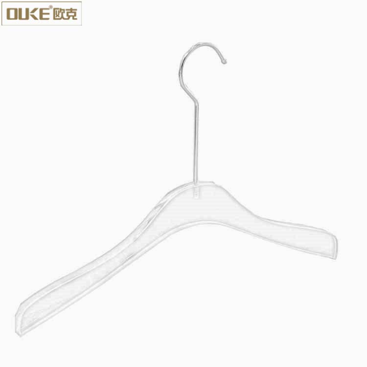 New Design Luxury Clear Acrylic Hanger