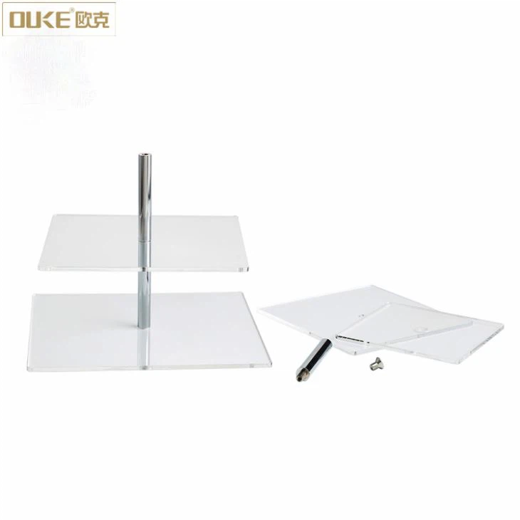 Wholesale Cheap 4 Tiers Acrylic Cake Stand