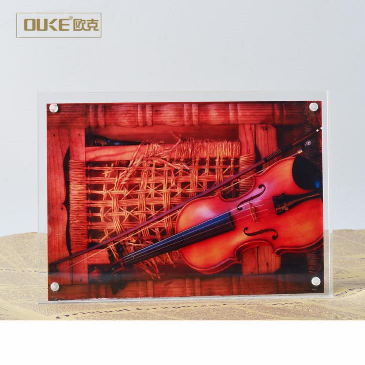 Wholesale Simple Comvenient 18*13cm Acrylic Photo Frame