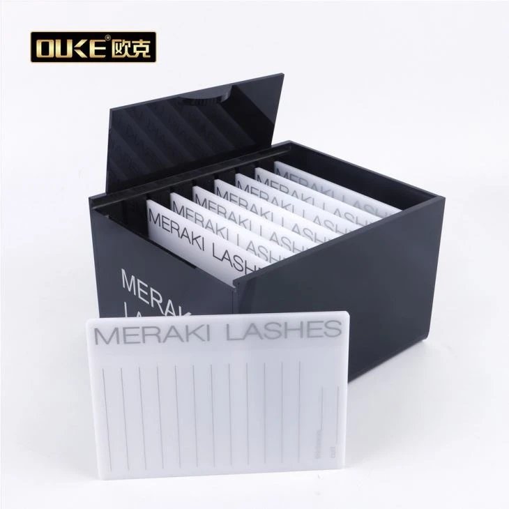 Hot Selling Online-shopping Acrylic Customized Multi-layer Eyelash Box
