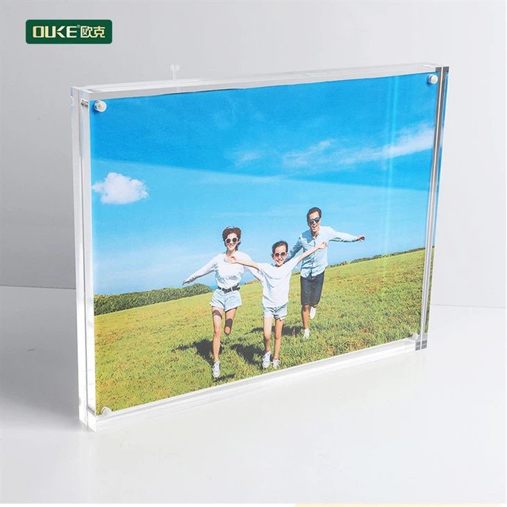 Clear Acrylic Photo Frame